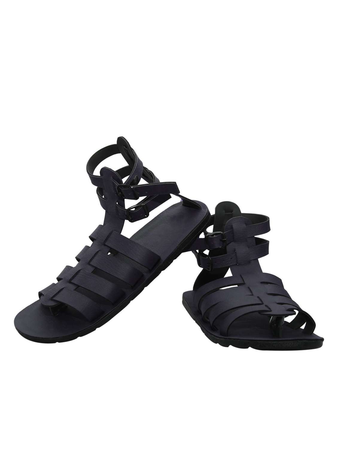 black ankle strap sandal - 18754279 - Standard Image - 2