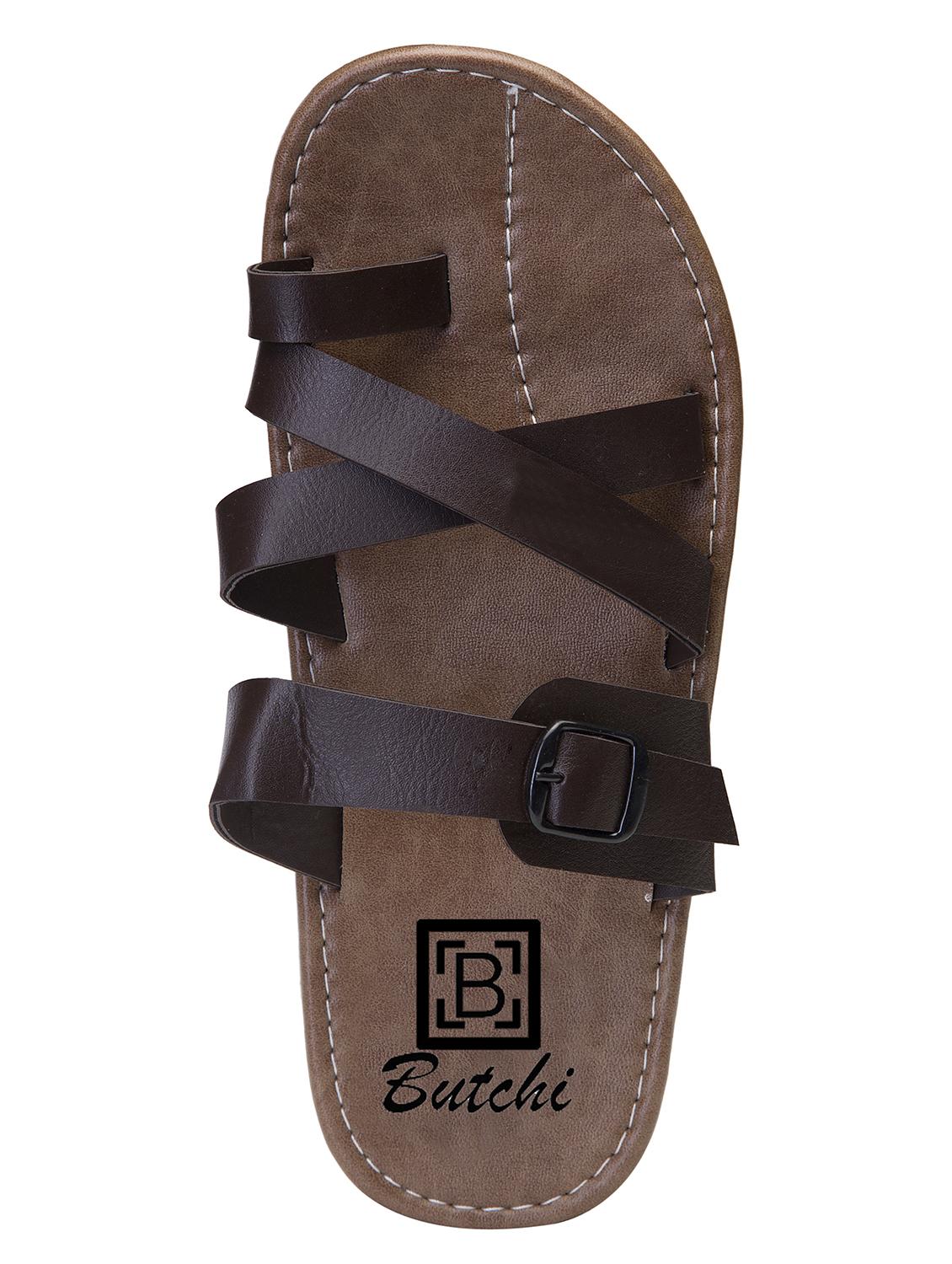 brown slip on sandal - 18754294 - Standard Image - 2