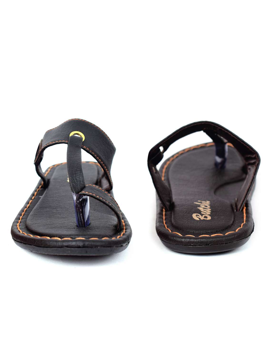 black slip on sandal - 18754311 -  Standard Image - 2