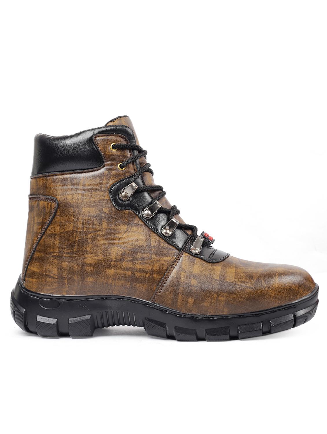 brown pvc lace up shoes - 18757705 - Standard Image - 2