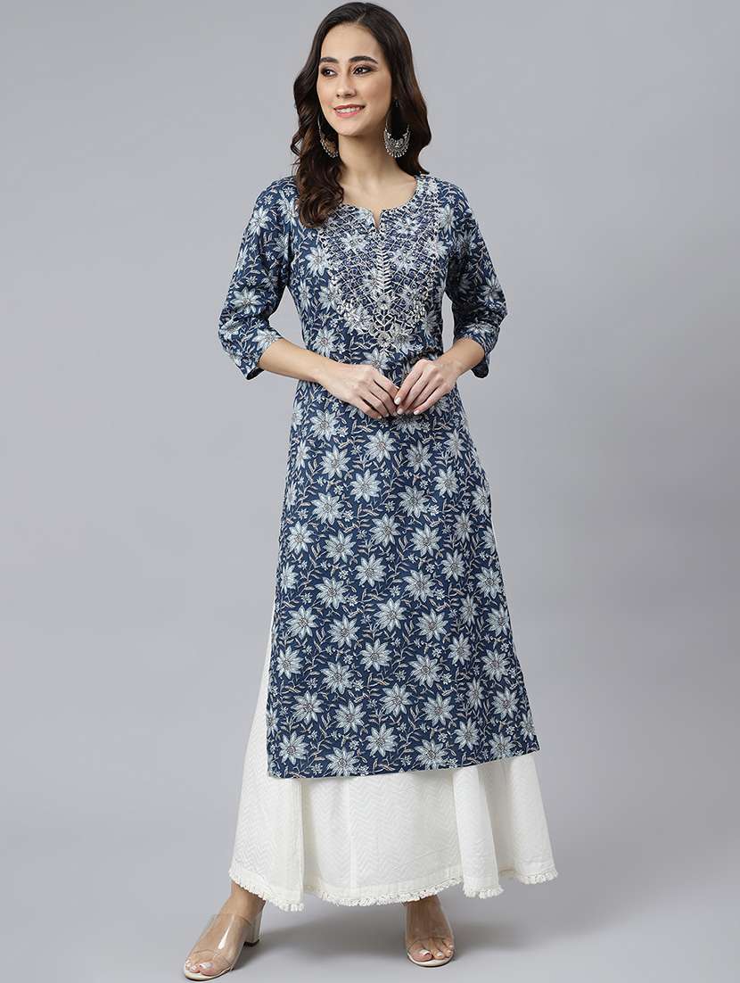 women's straight kurta