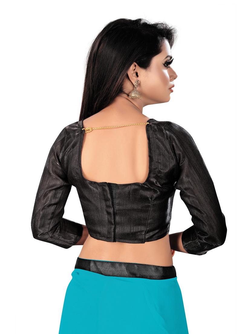 multi colored georgette jamdani saree with blouse - 18758703 - Standard Image - 2
