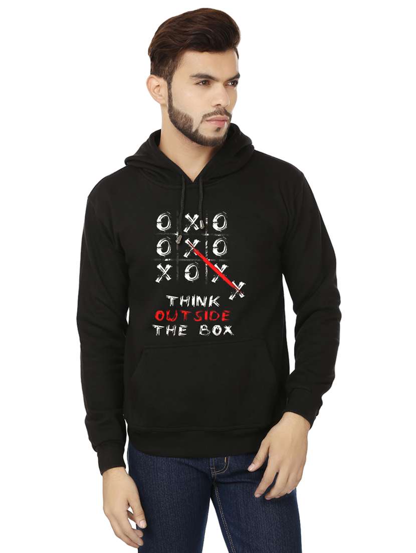 mens front print sweatshirt