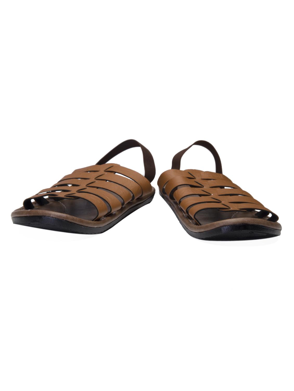 tan slip on sandal - 18765653 - Standard Image - 2
