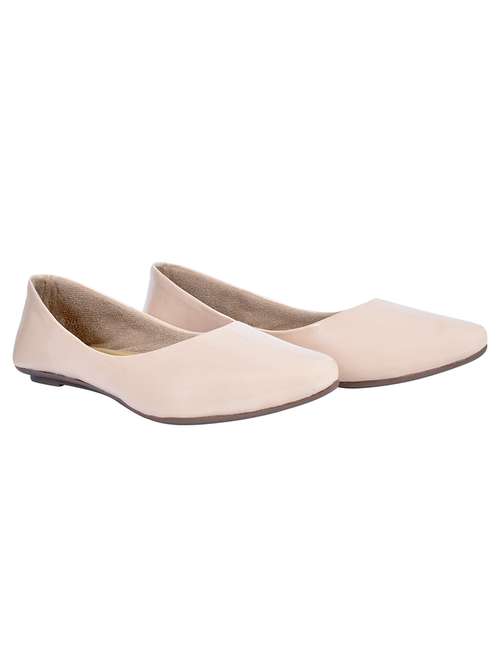 beige slip on ballerina - 18766017 - Standard Image - 0