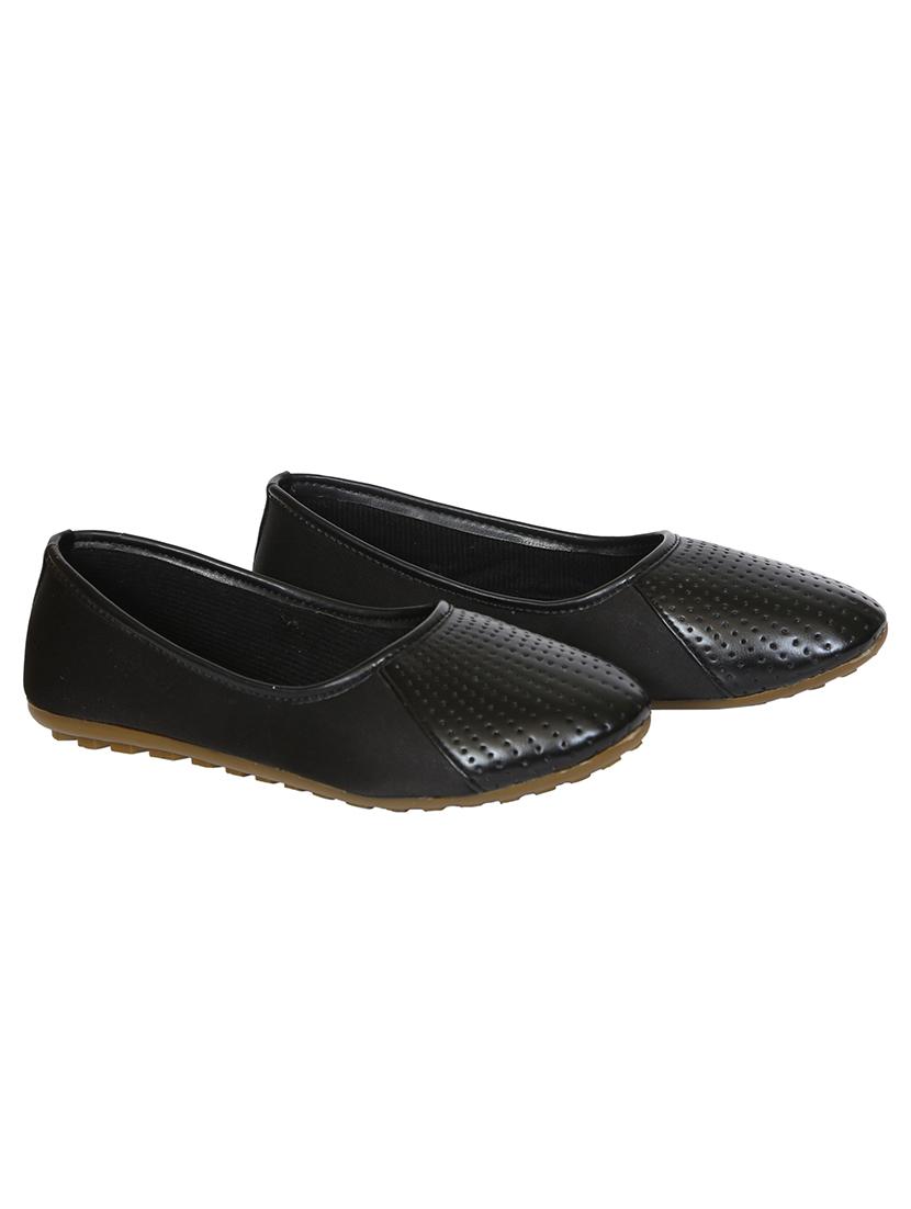 black slip on ballerina - 18766024 - Zoom Image - 0