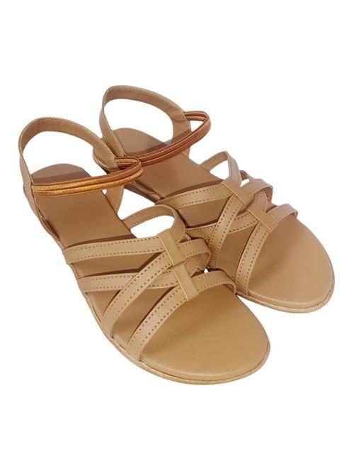 beige slip on sandal - 18766233 -  Standard Image - 0