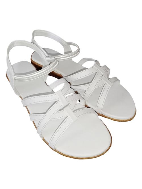 white back strap sandal - 18766234 - Standard Image - 0