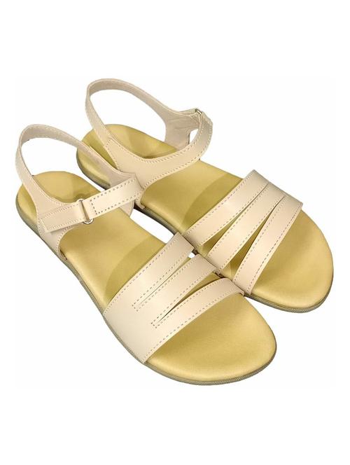 beige back strap sandal - 18766248 - Standard Image - 0