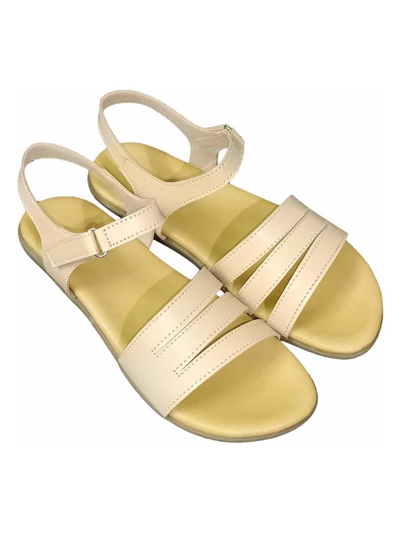 beige back strap sandal - 18766248 - Zoom Image - 0