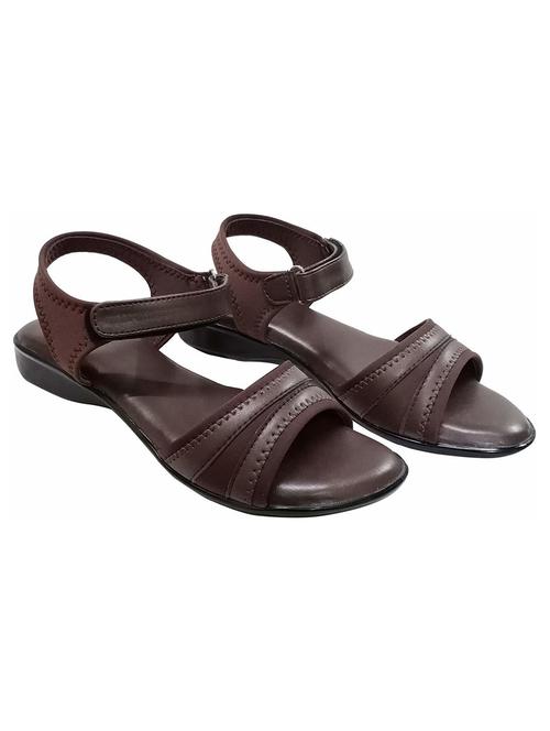 brown back strap sandal - 18766251 - Standard Image - 0
