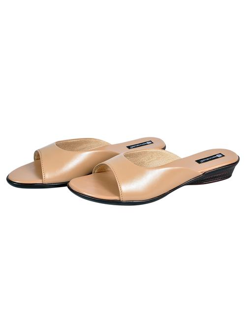 beige slip on sandal - 18766271 - Standard Image - 0