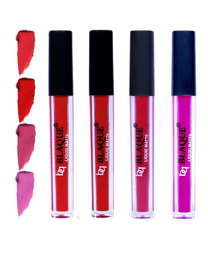 matte liquid lipstick combo of 4 lip color # 101-102-108-117