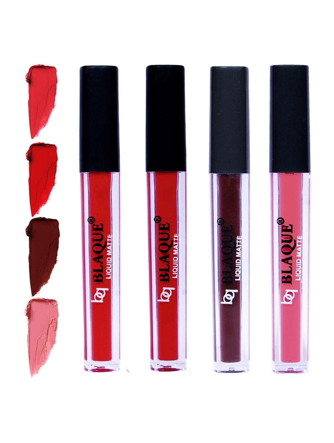 matte liquid lipstick combo of 4 lip color # 101-102-106-107