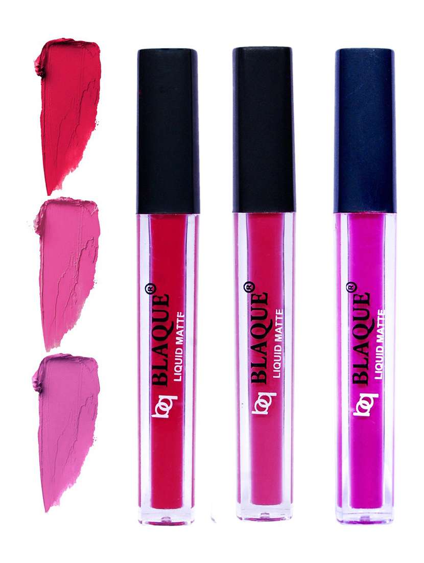 matte liquid lipstick combo of 3 lip color # 104-110-117