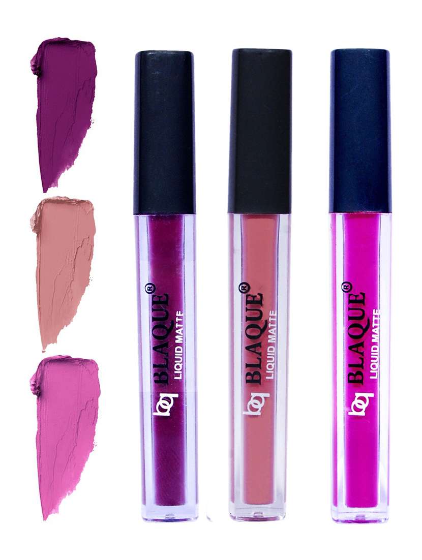 matte liquid lipstick combo of 3 lip color # 103-116-117