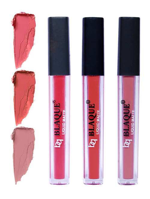 matte liquid lipstick combo of 3 lip color # 111-112-116 - 18767164 -  Standard Image - 0