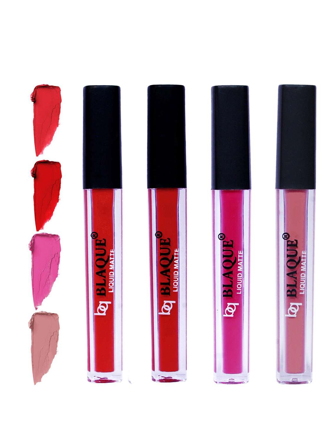 matte liquid lipstick combo of 4 lip color # 101-102-110-116