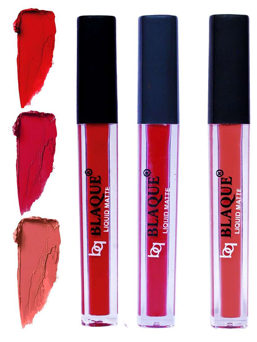 matte liquid lip gloss combo of 3 lipstick # 102-109-112