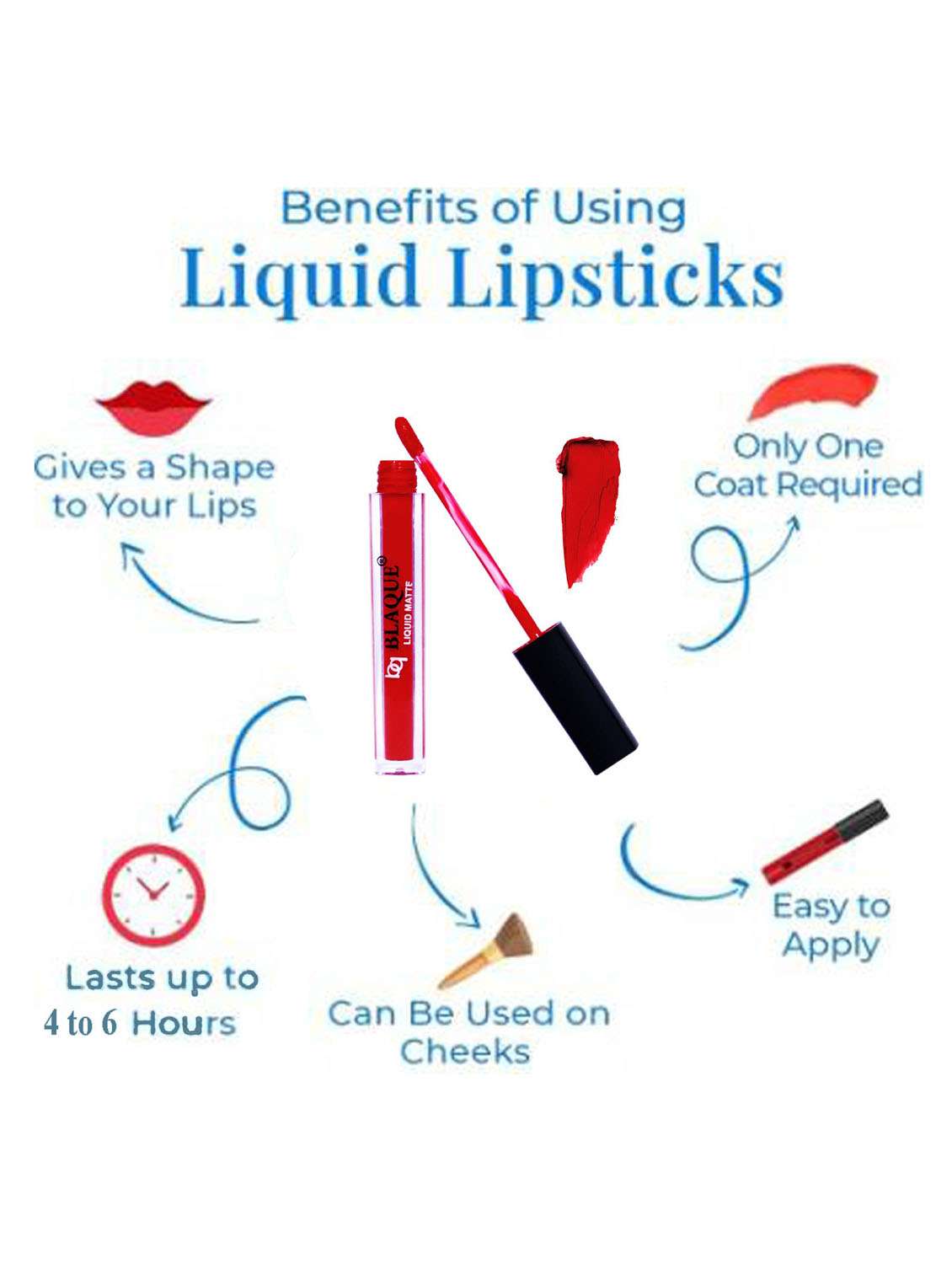 Matte Liquid Lip Gloss Combo Of 3 Lipstick # 101 109 110