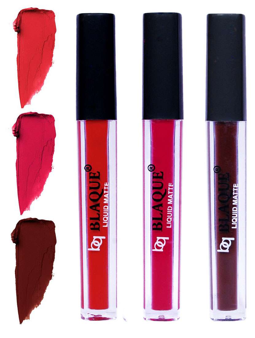 matte liquid lip gloss combo of 3 lipstick # 101-104-106