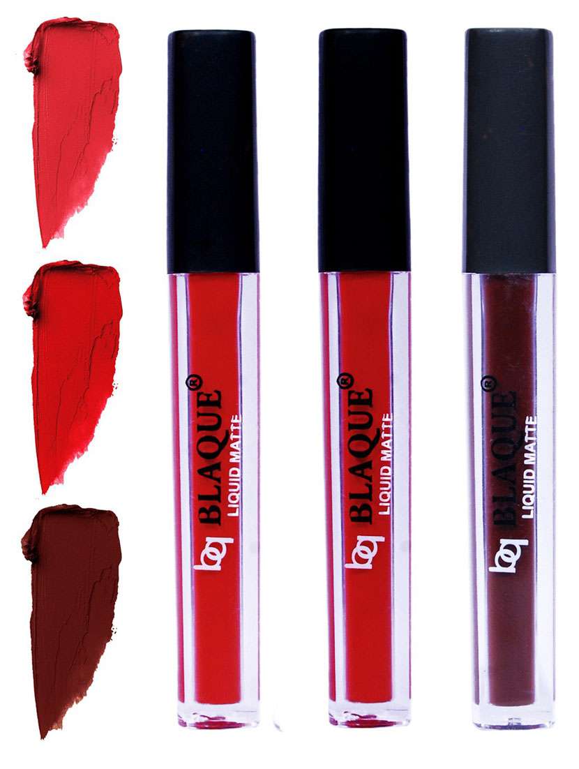 Matte Liquid Lip Gloss Combo Of 3 Lipstick # 101 102 106