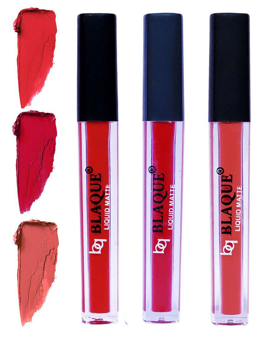 matte liquid lip gloss combo of 3 lipstick # 101-109-112