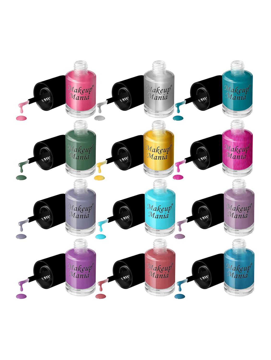 nail polish set::nail polish combo::nail polish::nail paint::matte nail polish