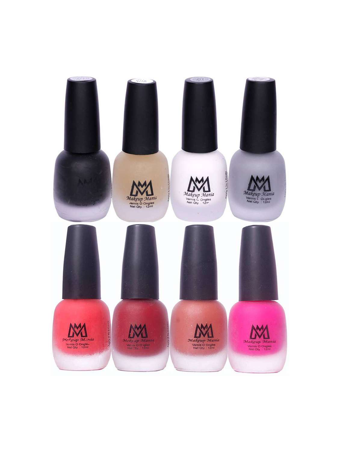 nail polish set::nail polish combo::nail polish::nail paint::matte nail polish