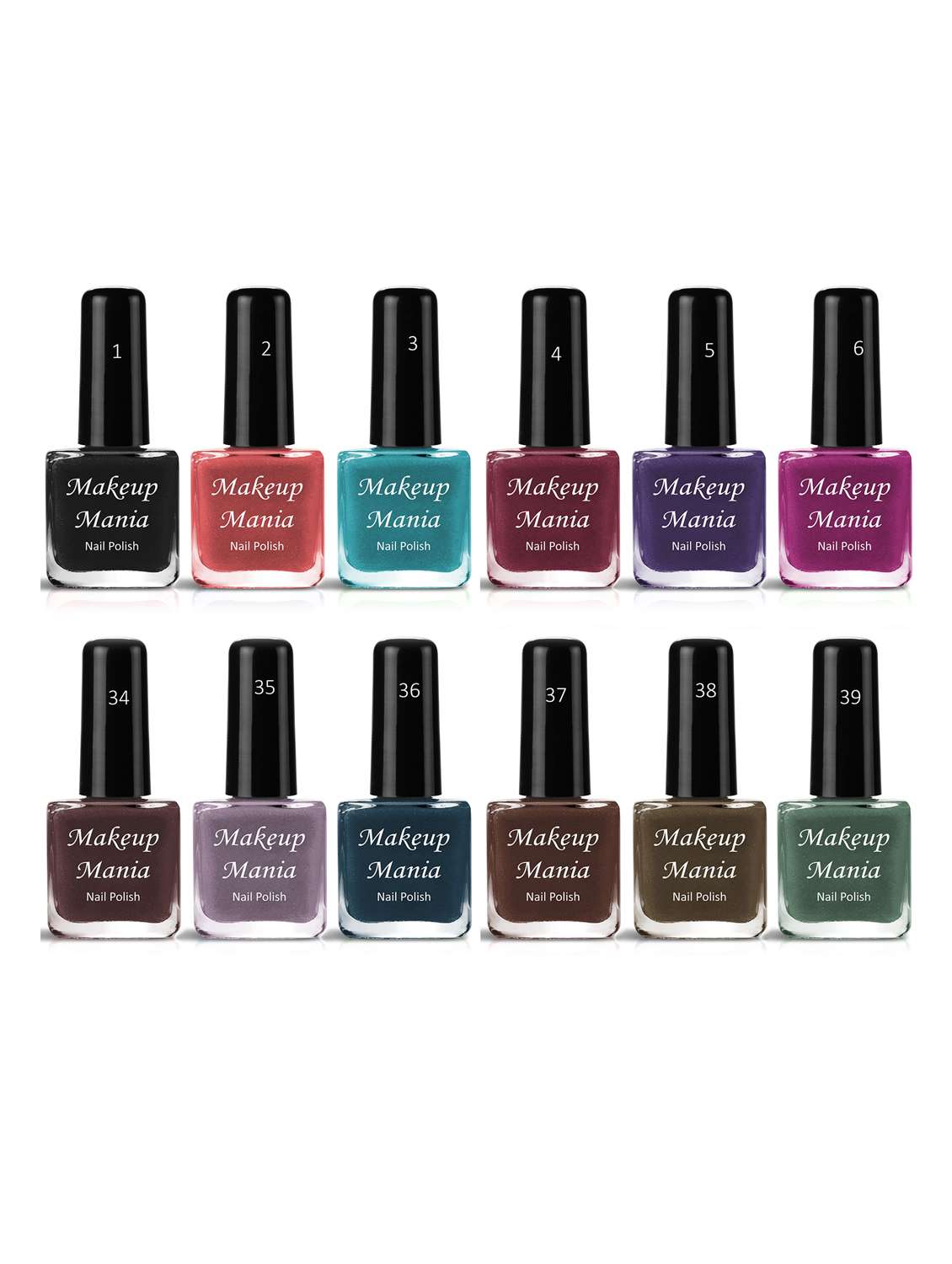 nail polish set::nail polish combo::nail polish::nail paint::matte nail polish