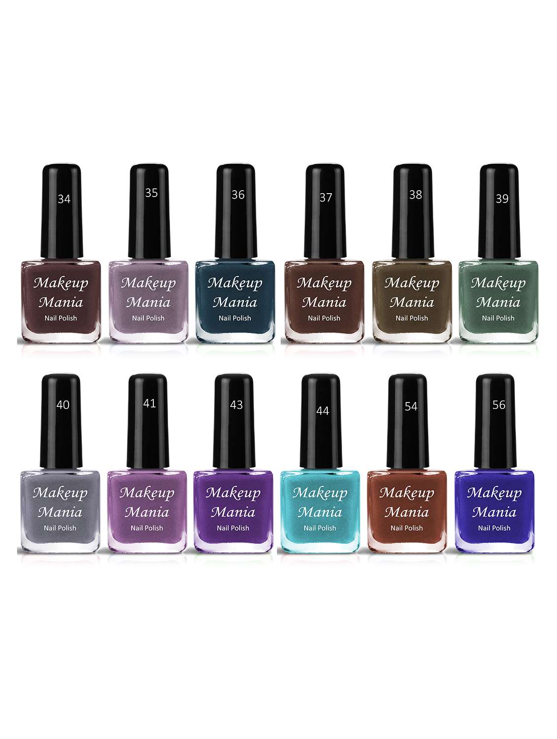 nail polish set::nail polish combo::nail polish::nail paint::matte nail polish