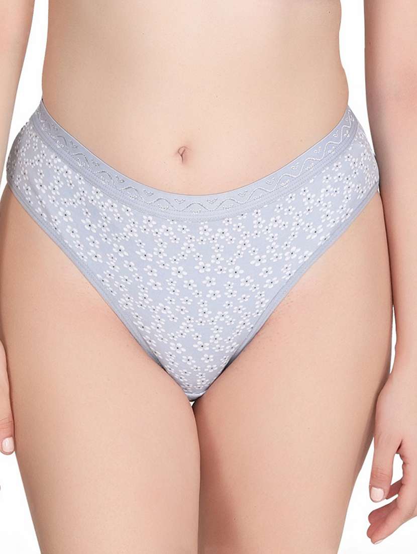women printed hipster panty