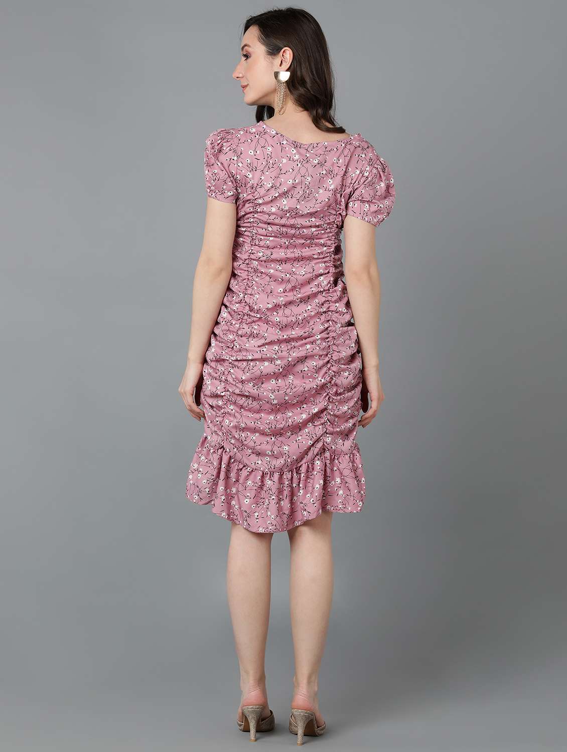 women's tiered dress floral dress - 18788969 - Standard Image - 2