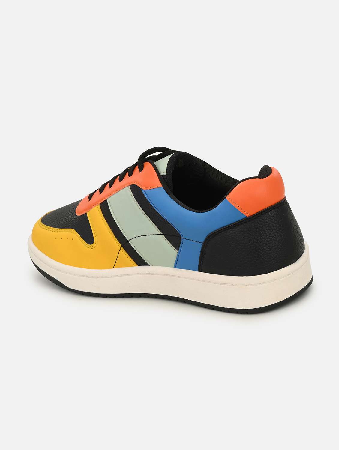 men multi colored lace up sneaker - 18793898 -  Standard Image - 2