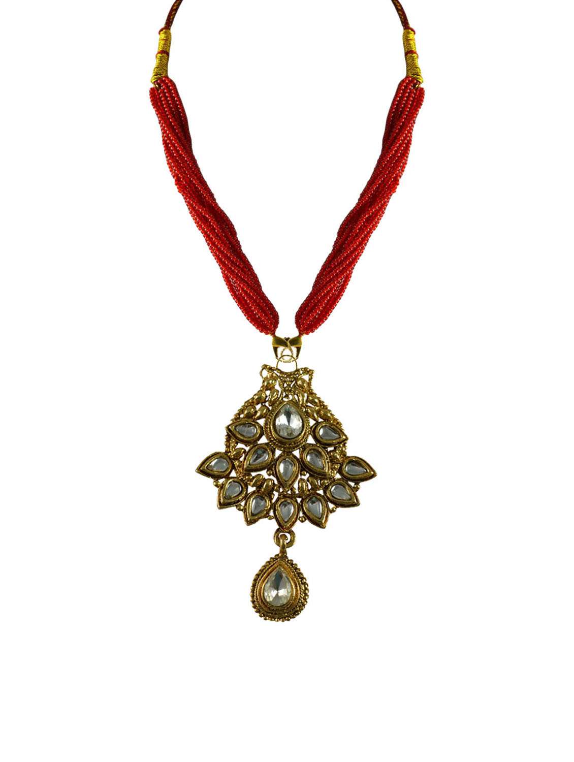 gold brass pendant