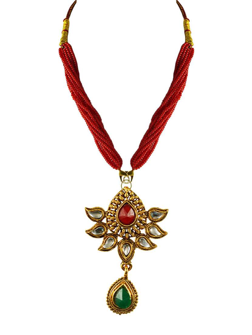 gold brass pendant
