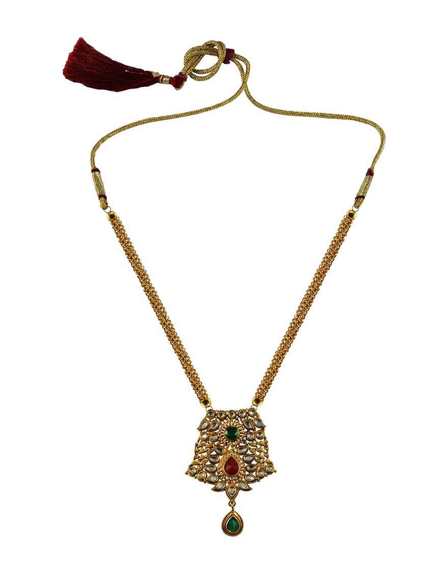 gold brass pendant