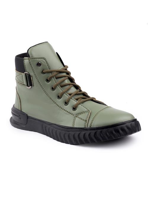 men solid lace up sneakers - 18801555 -  Standard Image - 0