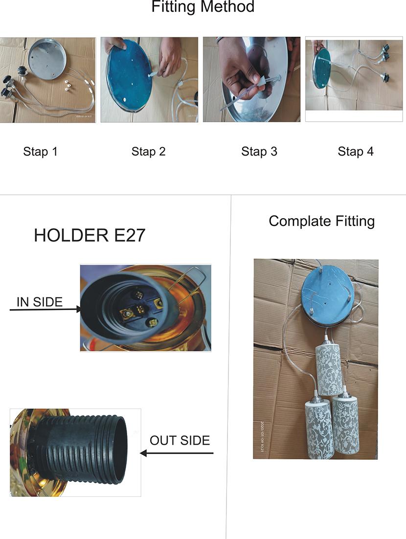 somil designr & colourful decorative power saver pendant ceiling hanging lamp -dsz29 - 18808311 - Standard Image - 2