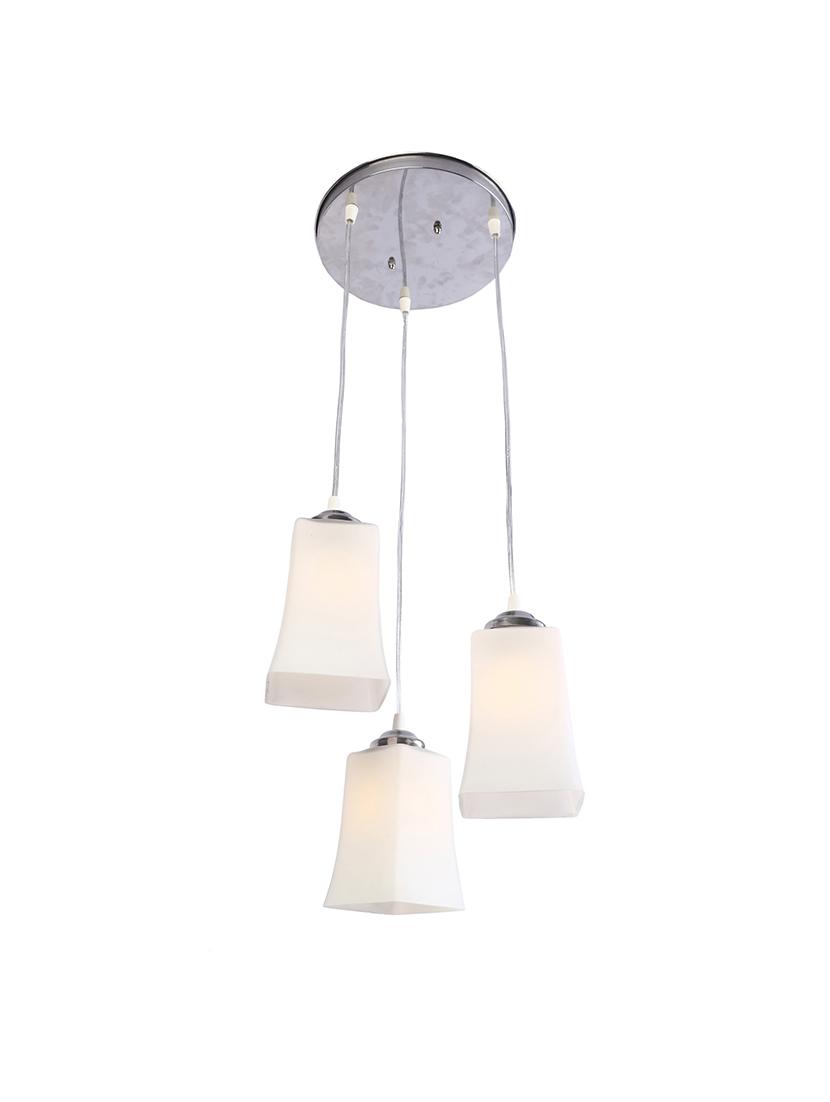 somil hanging ceiling lamp of 3 decorative glass shade in,1 metal fitting vg37 - 18808317 - Standard Image - 2