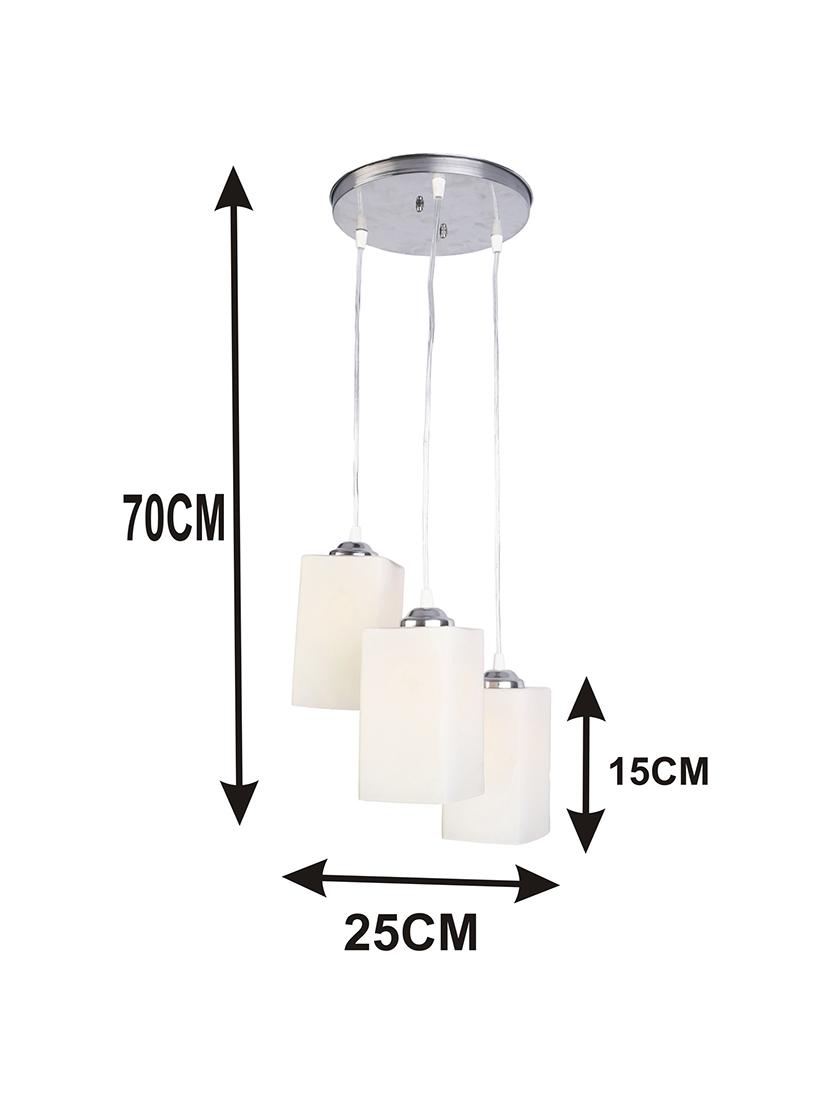 somil new design pendant hanging lamp, colorful glass shade with metal ceiling fitting fixture - 18808326 - Standard Image - 2