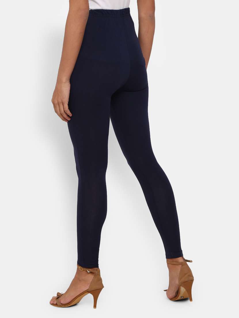 navy blue cotton leggings - 18822907 -  Standard Image - 2