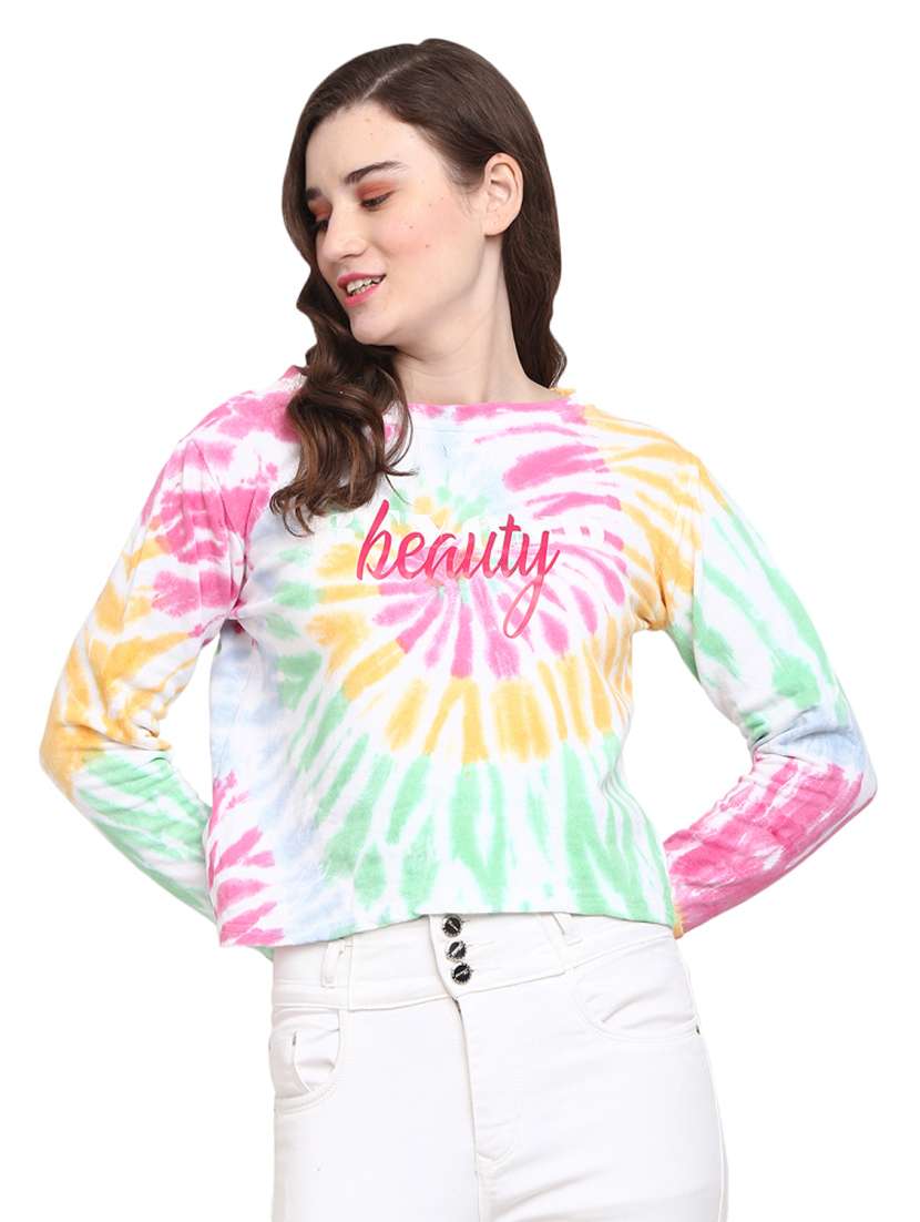women's all over print sweatshirt