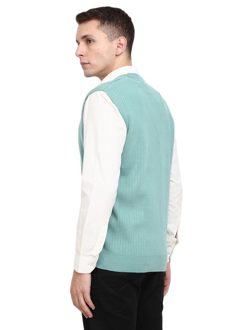 v neck self design pullover - 18823086 - Standard Image - 2