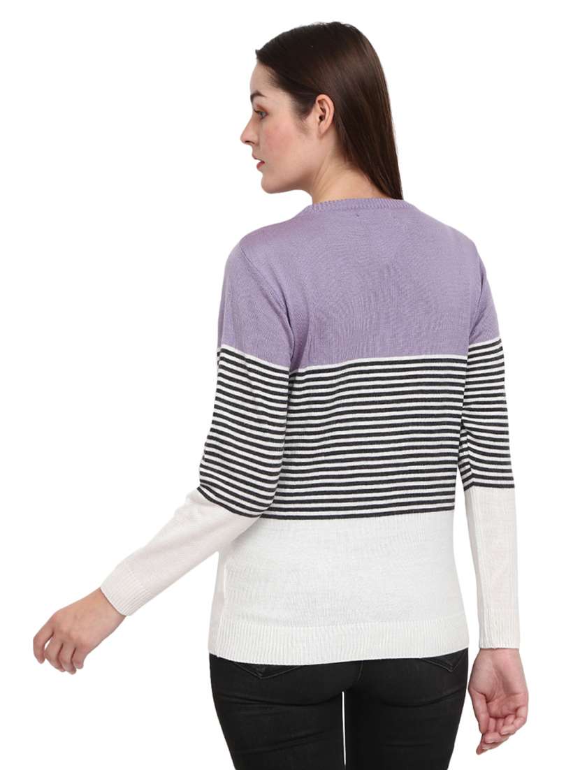 round neck printed pullover - 18823140 -  Standard Image - 2