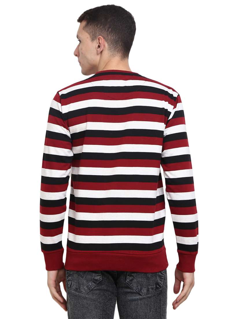 men striped long sleeve regular fit sweatshirt - 18823179 -  Standard Image - 2