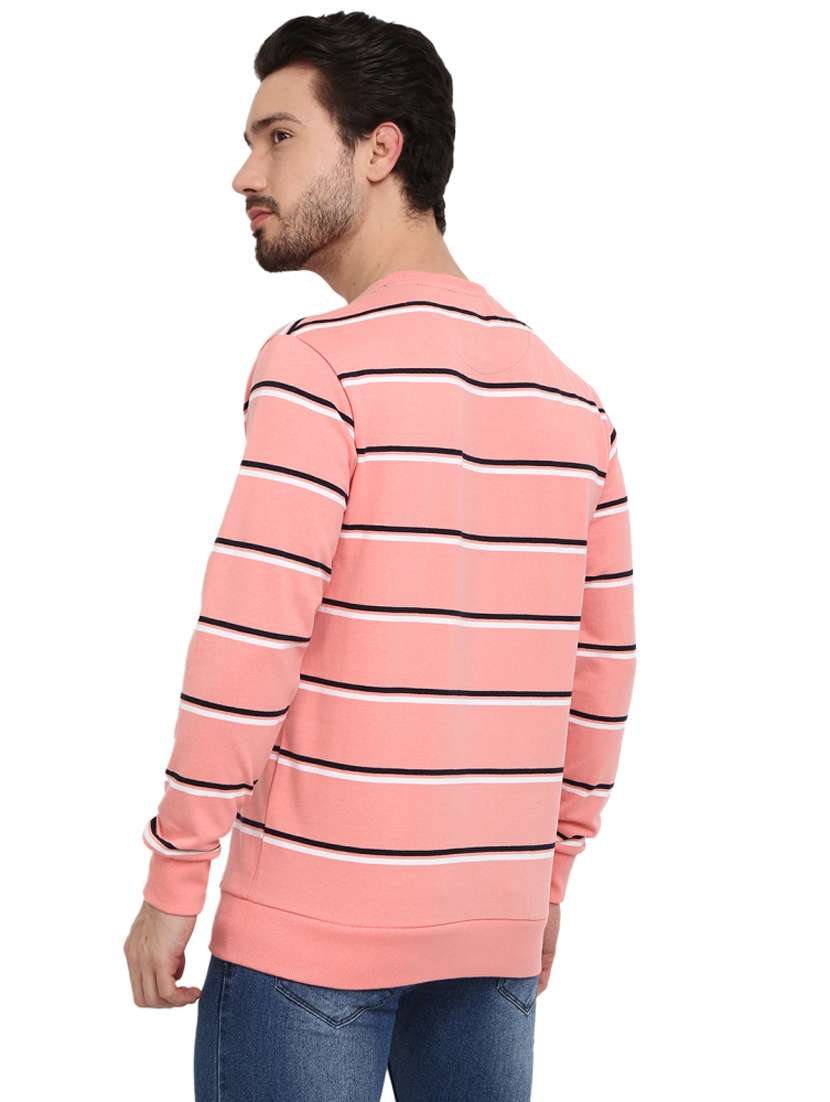 men striped long sleeve regular fit sweatshirt - 18823217 -  Standard Image - 2
