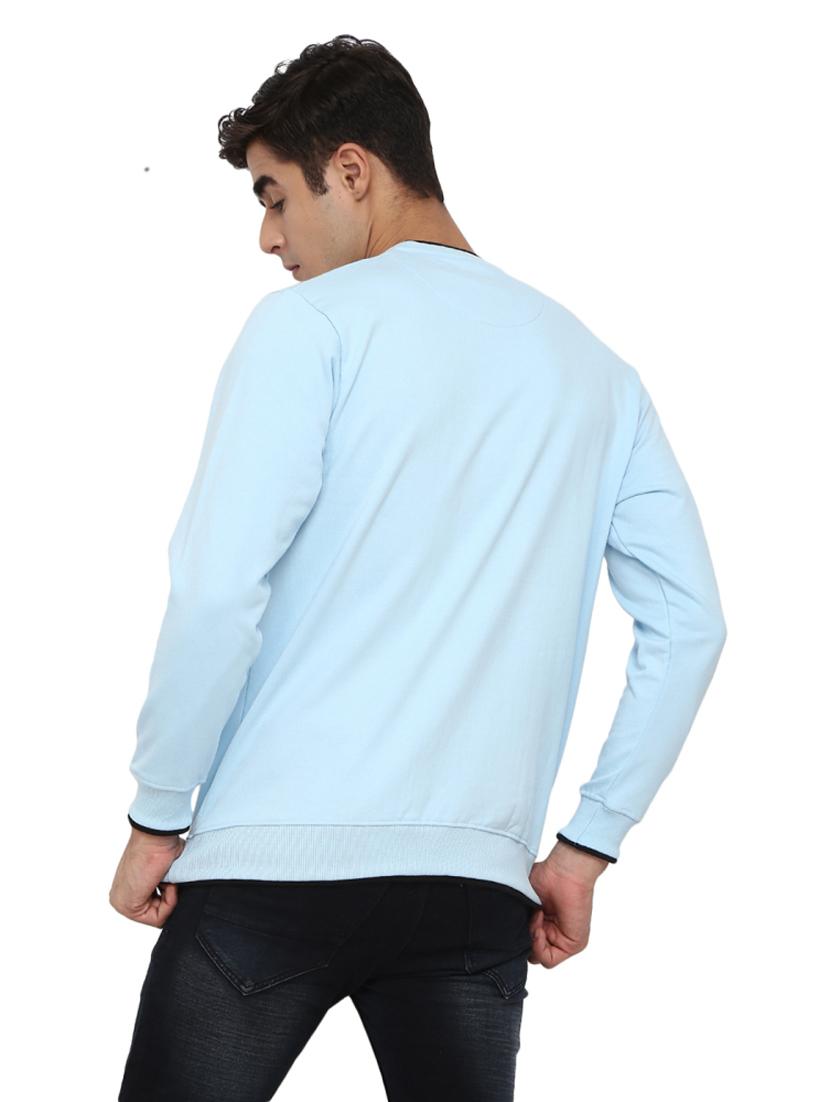 mens front print sweatshirt - 18823227 - Standard Image - 2
