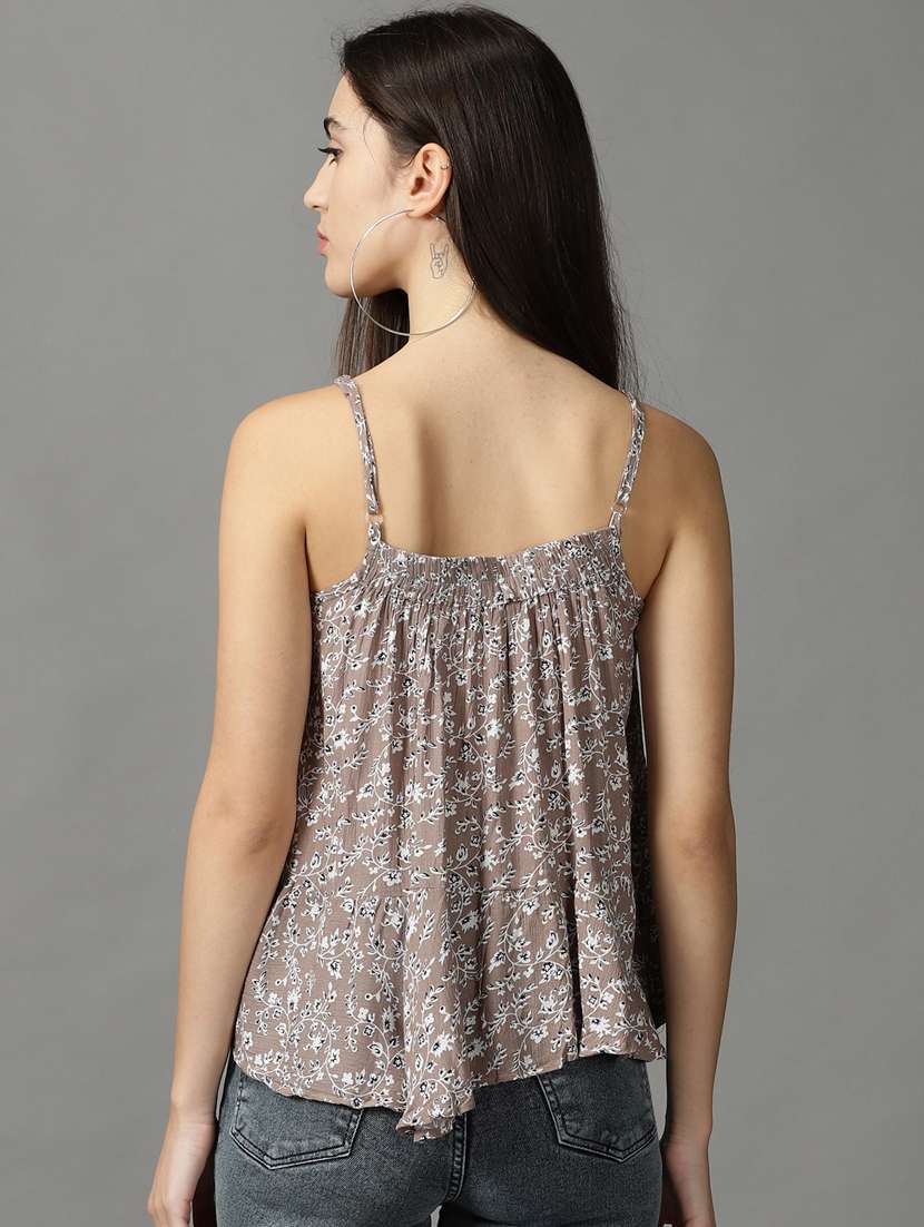 women's layered square neck top - 18824306 -  Standard Image - 2