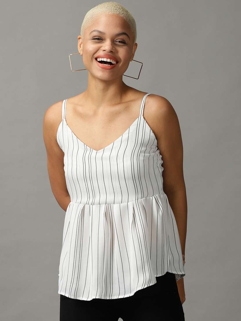 women's camisole shoulder strap top